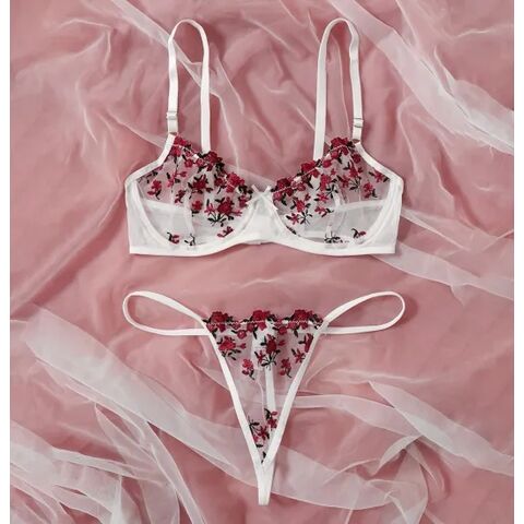 Girls Sexy Underwear Fashion Ladies Lace Bra Set - China Wholesale Panties  $1.5 from Shanghai Jspeed Garment Co., Ltd.