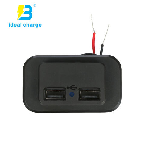 لوحة جبل usb للحافلة 3.1A شاحن المحمول اكسسوارات مقعد الحافلة