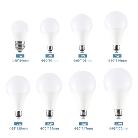 Acheter Ampoule LED E27 220-240V 12W 15W 18W 20W, éclairage d'intérieur à  économie d'énergie