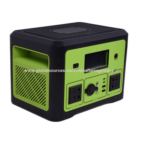 Buy Wholesale China Outdoor Power Station Built-in Inverter 600w Ac 110v  220v Output Lifepo4 Battery 600wh Solar Generator For Camping & Power  Station at USD 138