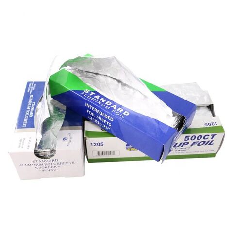 Rollo de Papel de Aluminio de Grado Alimenticio, Resistente, Antiadherente, para Cocina, Papel de Aluminio