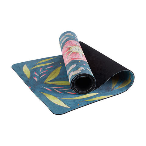 Buy Wholesale China High Density Eco Friendly Personalized Travel Yoga Mat  Folding Tpe Suede Fitness Mat & Yoga Mat at USD 7