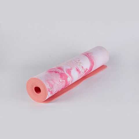 China Wholesale small round tpe pu natural rubber round yoga mat factory  and manufacturers