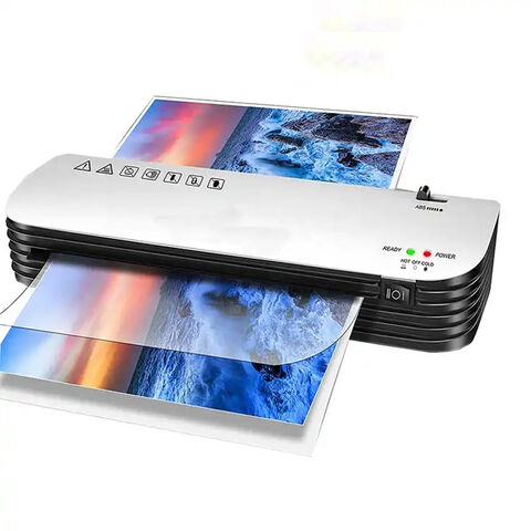 A4 Laminator Hot and Cold Laminating Machine Laminate Document Photo Paper  Cards Picture Painting