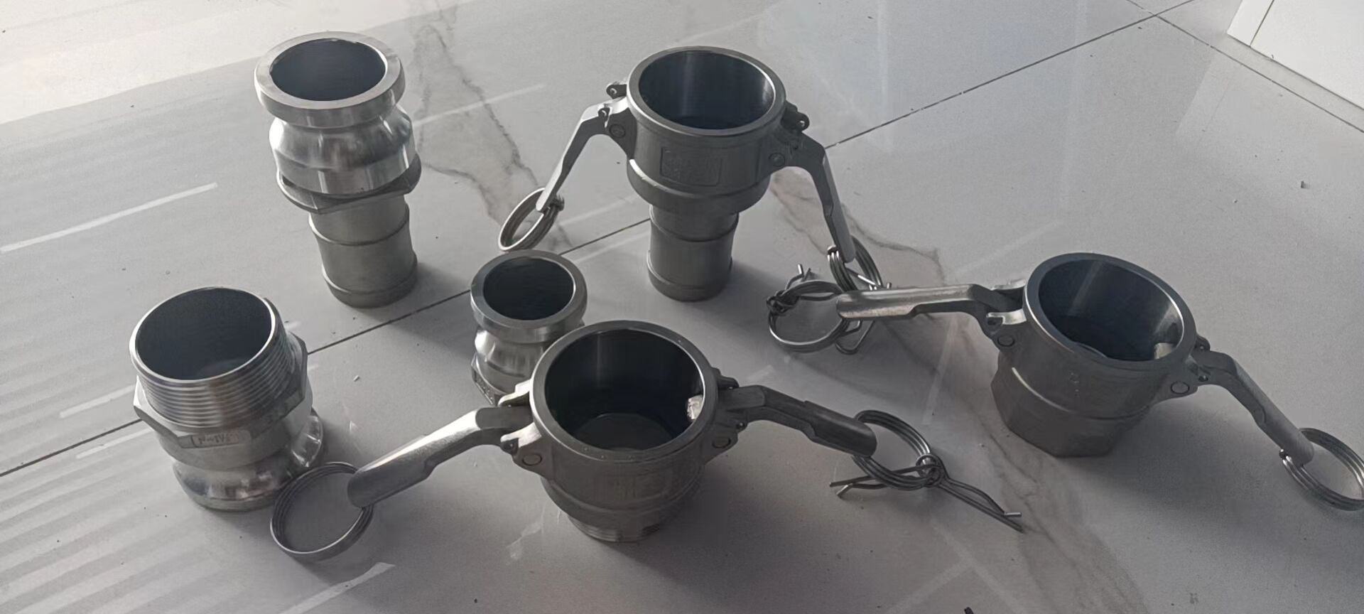 Buy Wholesale China Ss Aluminum Quick Connect Coupling Pipe Connector A