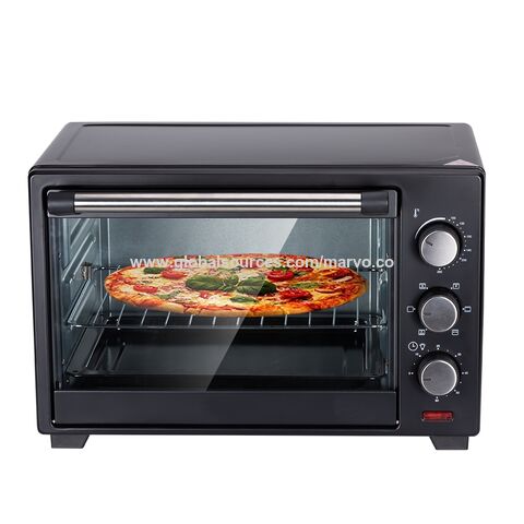 1600W Stainless Steel Convection Counter Top Toaster Oven With Rotisserie  17L