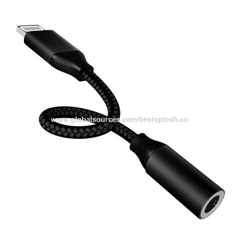 CABLING® Cable adaptateur jack 3.5 male vers iphone male 1M iphone 7, 8, x