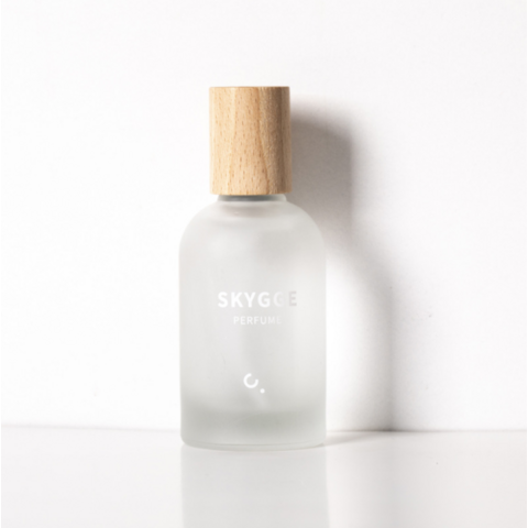 Perfume Empty Glass Bottle Frosted botella de vidrio