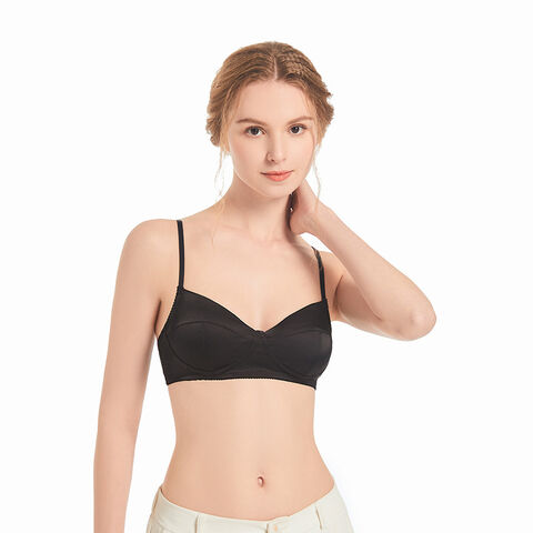 Womens Sport Bra Pleated Plus Size Workout Athletic Bra Push Up Double  Layered Brassiere Running Yoga T-Shirt Bra