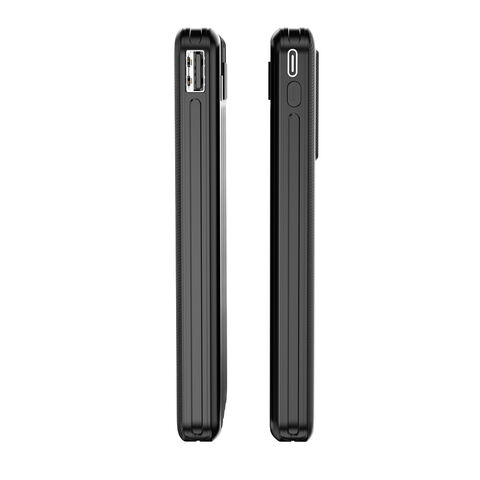 Batterie Externe Aspor A300 10000mAh/20000mAh avec Câble de Charge 4 en 1 Intégré et 4 Câbles USB Amovibles