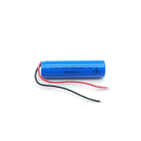 Bateria recargable li-ion de 3.7v a 2600mah tipo 18650