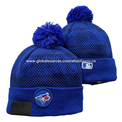 Buy Wholesale China Mlb Winter Knit Pom Beanie Hat Mlb Atlanta