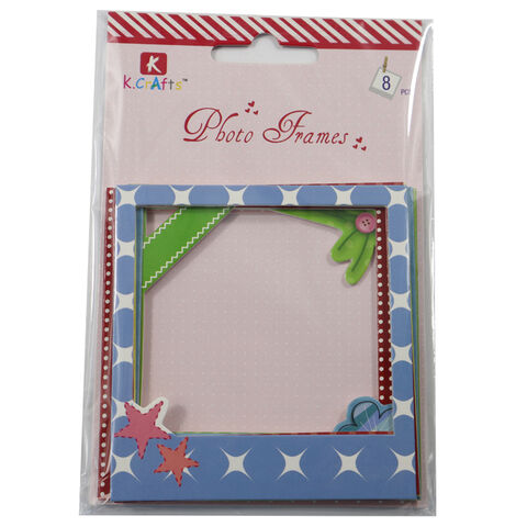 Paper Photo Frame 4x6 Kraft Paper Picture Frames DIY Cardboard