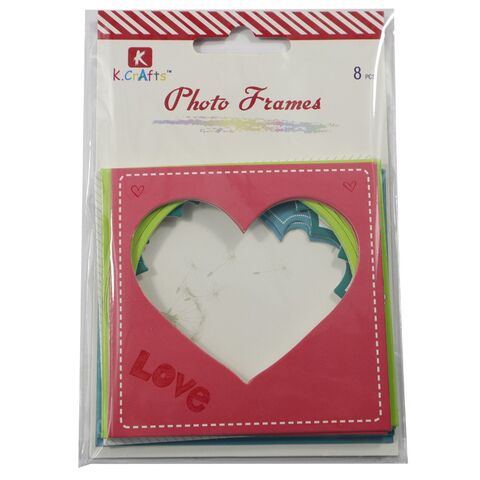 Paper Photo Frame 4x6 Kraft Paper Picture Frames 10 PCS DIY Cardboard Photo  Frames with Wood Clips and Jute Twine (10 Colors) : : Home