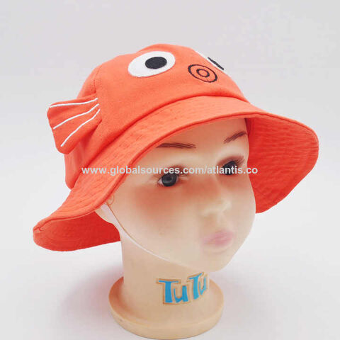 Wholesale Custom Printed Toddler Kids Boys Girls Cute Bucket Fishing Hats -  China Kids Cap and Customized Kids Cap price