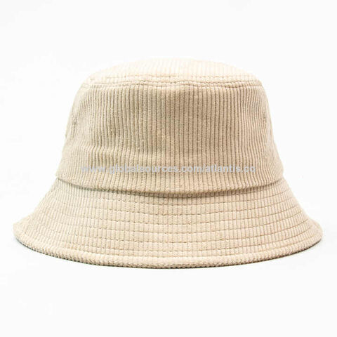 Buy Wholesale China High Quality Winter Bucket Hats With 3d Embroidery Logo  Outdoor Travel Corduroy Material Unisex Adult Fisherman Hat & Bucket Hat at  USD 1.4