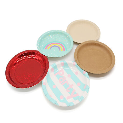 Handmade paper store plates