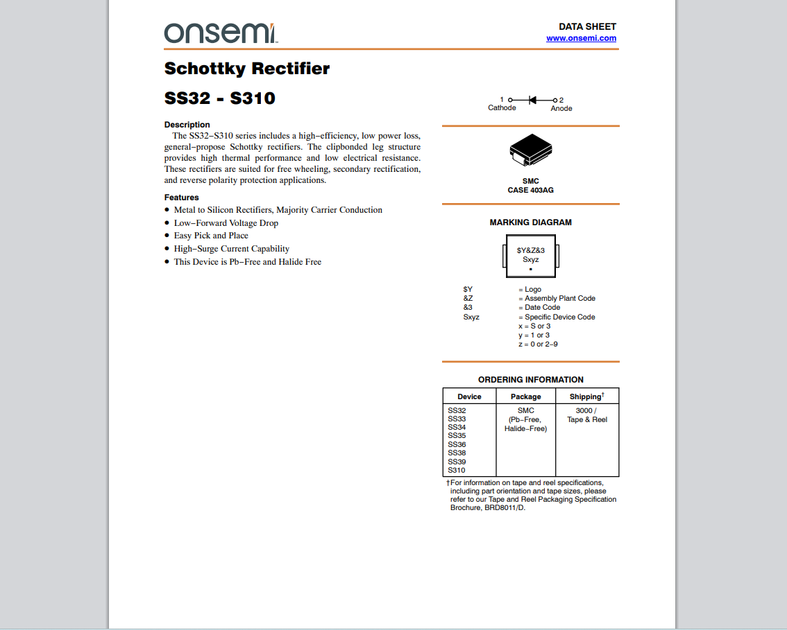 Buy Wholesale China Transistors, Diodes & Tubes On Ss34 & Semiconductor ...