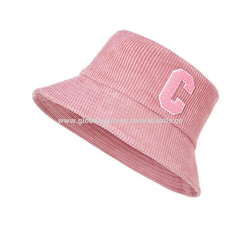 Factory Direct High Quality China Wholesale Hot Sale Minimalism Bucket Hat  In Winter With Long Brim Outdoor Hat Corduroy Material Unisex Adult Fishing  Hat $1.4 from Shanghai Atlantis Industry Co., Ltd