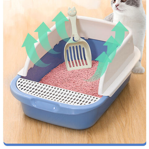 Buy Wholesale China Foldable Covered Kitty Litter Box, Top Entry,  Anti-splashing, Easy To Clean Cat Litter Box With Lid & Cat Litter Box With  Lid at USD 24.86