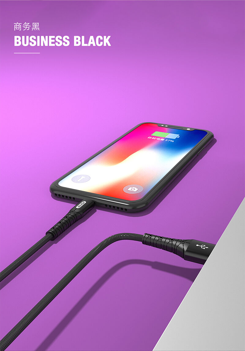 Buy Wholesale China 2.4a Nylon&armour Data Cable 1m Usb Cable Durable