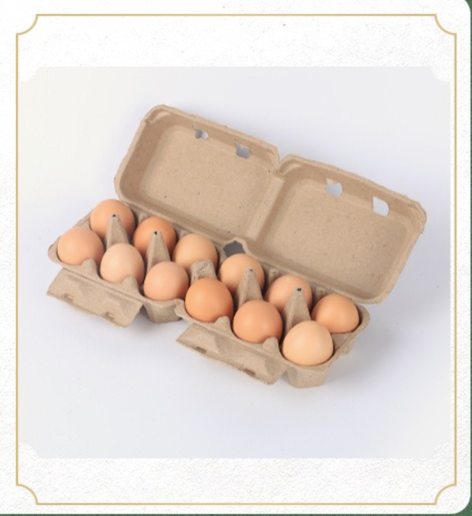 Pulp Fiber Delivery Eggs Holder Egg Cartons Egg Baskets,wholesale