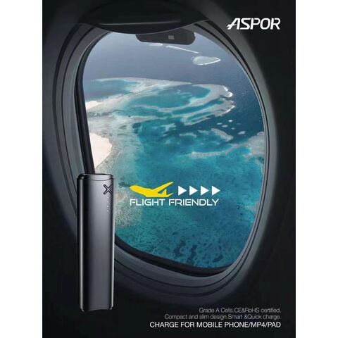ASPOR A312 2000mAh mini banque de puissance pour les banques d'alimentation de secours