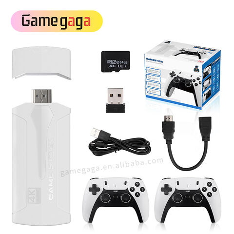 GD10 Game Stick Built-in 30000 Games 64GB 2.4G Wireless Controller HD Retro  Video Game Console 4k HD Video Game Console