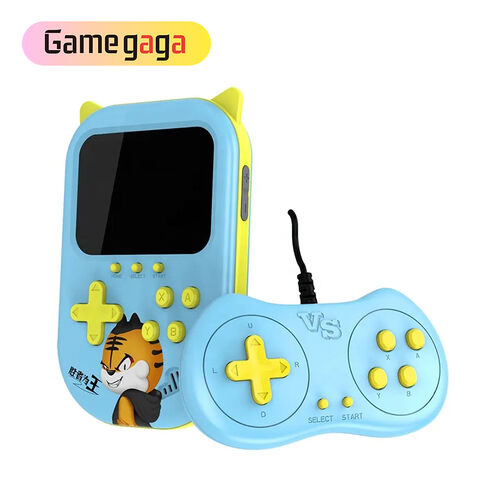 A A10 Handheld-Spielekonsole mit Katzenohren, 3,5-Zoll-Bildschirm, 500 Spiele in 1, Unterstützung für 2 Spieler, Retro-Klassiker-Spielkonsole für Kindergeschenke