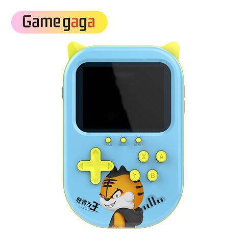 A A10 Handheld-Spielekonsole mit Katzenohren, 3,5-Zoll-Bildschirm, 500 Spiele in 1, Unterstützung für 2 Spieler, Retro-Klassiker-Spielkonsole für Kindergeschenke