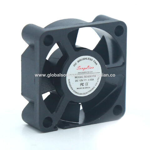 Ventilateur axial 3010 - 30mm x 30mm x 10mm - 12V ou 24V
