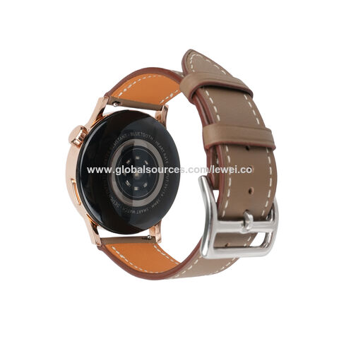 1,28 Zoll Smartwatch mit Bluetooth-Anruf, OLED-Display, IP68 wasserdicht - Neueste Generation Smartwatch