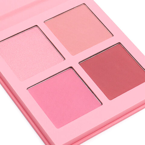 Pink Blush Palette Private Logo Makeup Nude Matte Blusher Bronzer