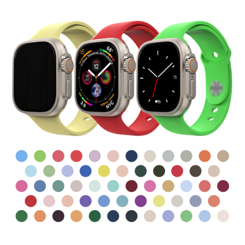 Sportliches Smartwatch-Armband, wasserdicht, Ultra 49mm, Sublimationsrohling, Silikonarmband für Smartwatch
