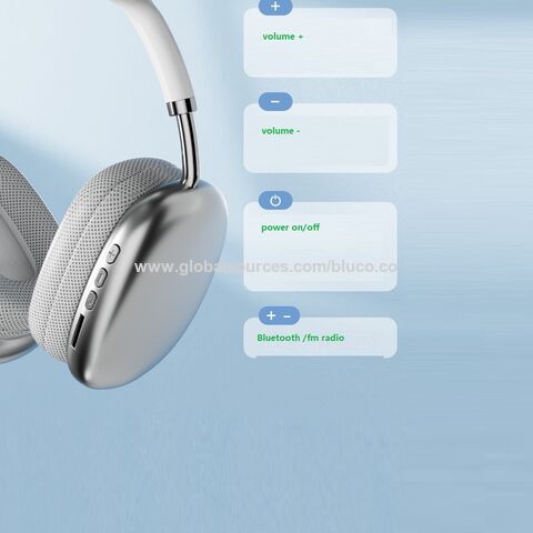 Achetez en gros Casque D'écoute Bluetooth Max P9pro Pour Aiirpods