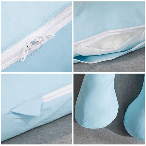 Original F Shaped Pregnancy Pillows with Adjustable Wedge Pillow