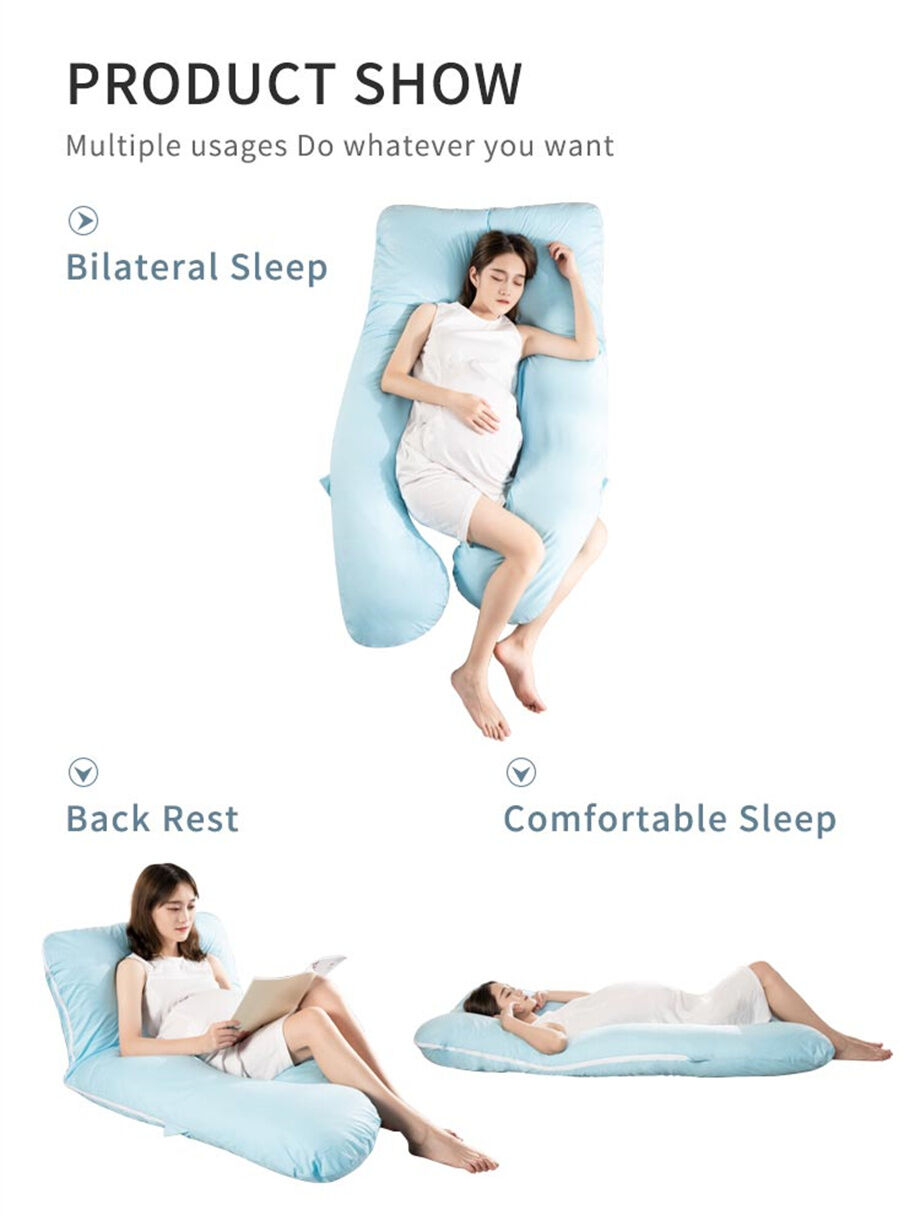 Compre H Almohada Embarazo Maternidad Almohadas Dormir Embarazada Almohada  Para Mujeres Embarazadas y Almohada De Embarazo de China por 11.5 USD