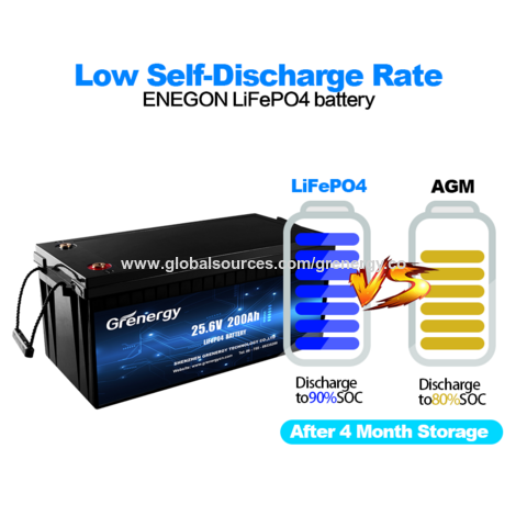 Lithium LiFePO4 Wohnwagen Batterie 3,8kg