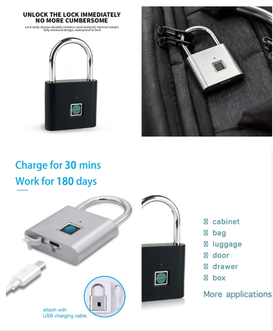 Sinovo Tec Wholesale Electronic Biometric Fingerprint Smart Anti-theft ...