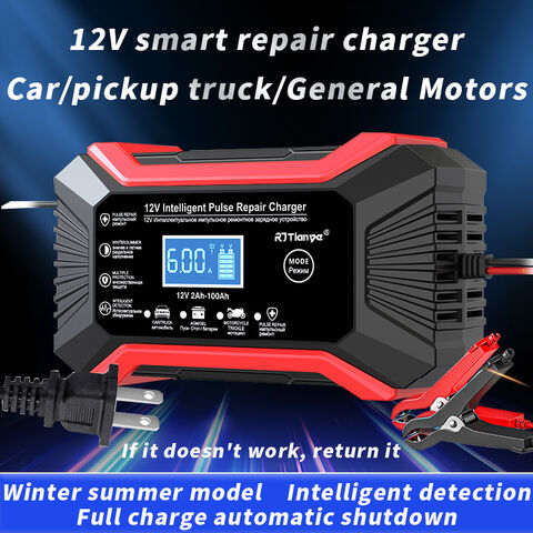 Car Battery Charger 12V 6A 10A Intelligent Full Automatic Auto Smart Fast  hot UK