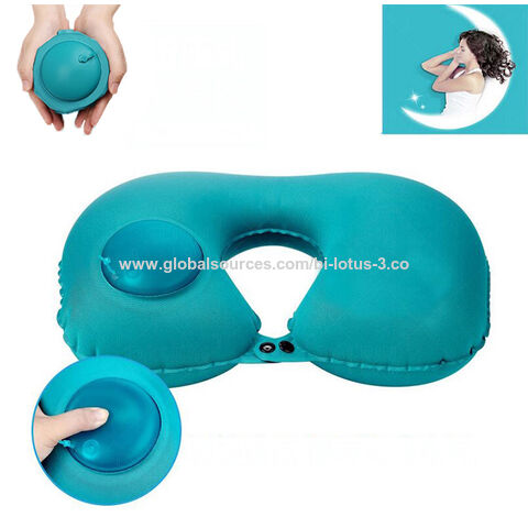 Neck Pillows for Travel, Inflatable Neck Pillow for Airplane