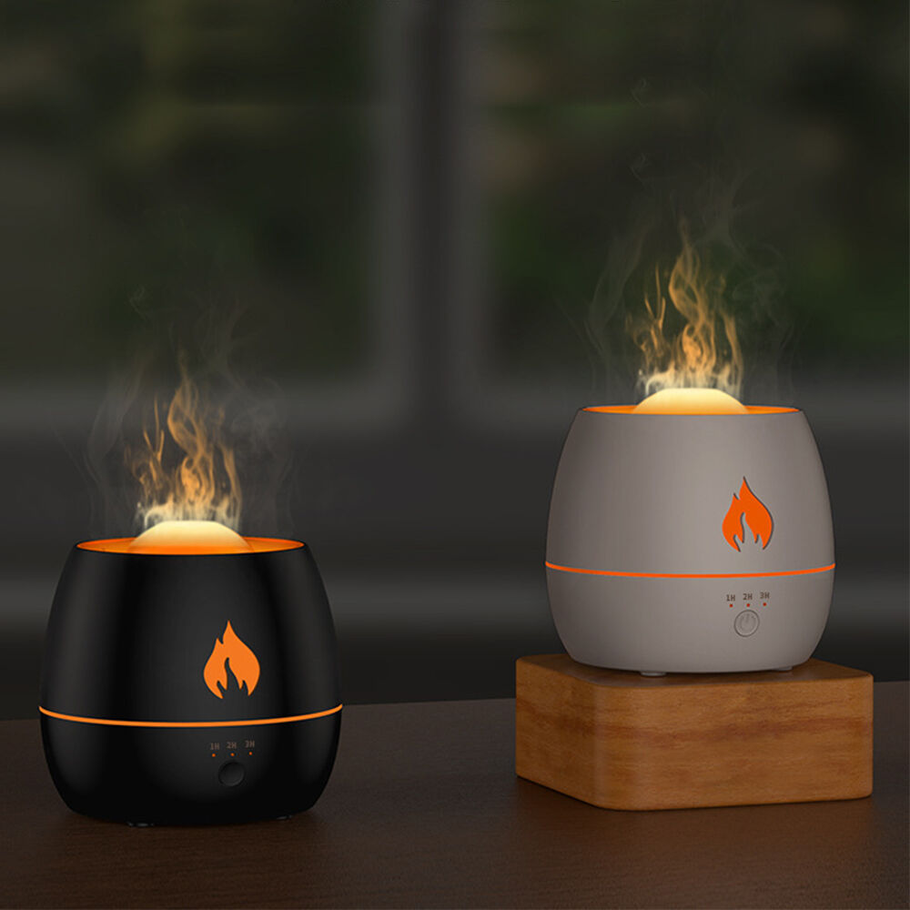 Buy Wholesale China Flame Aromatherapy Diffuser Colorful Ultrasonic