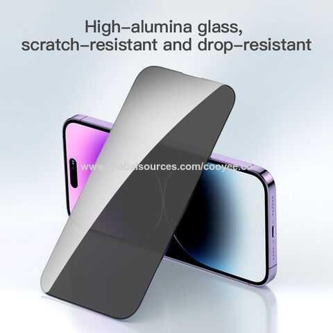 Protecteur d'écran et d'objectif d'appareil photo, en verre trempé  Anti-espion, pour Samsung