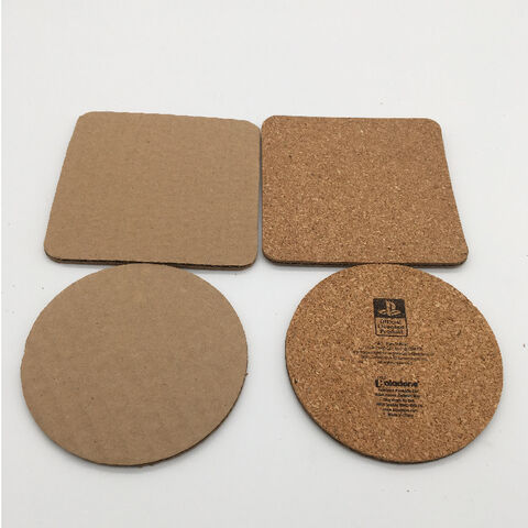 Corcho posavasos trípode, almohadilla térmica, tablero de corcho redondo para cocina, mesa de comedor, ollas y sartenes, plantas, almohadillas de aislamiento de té artesanal