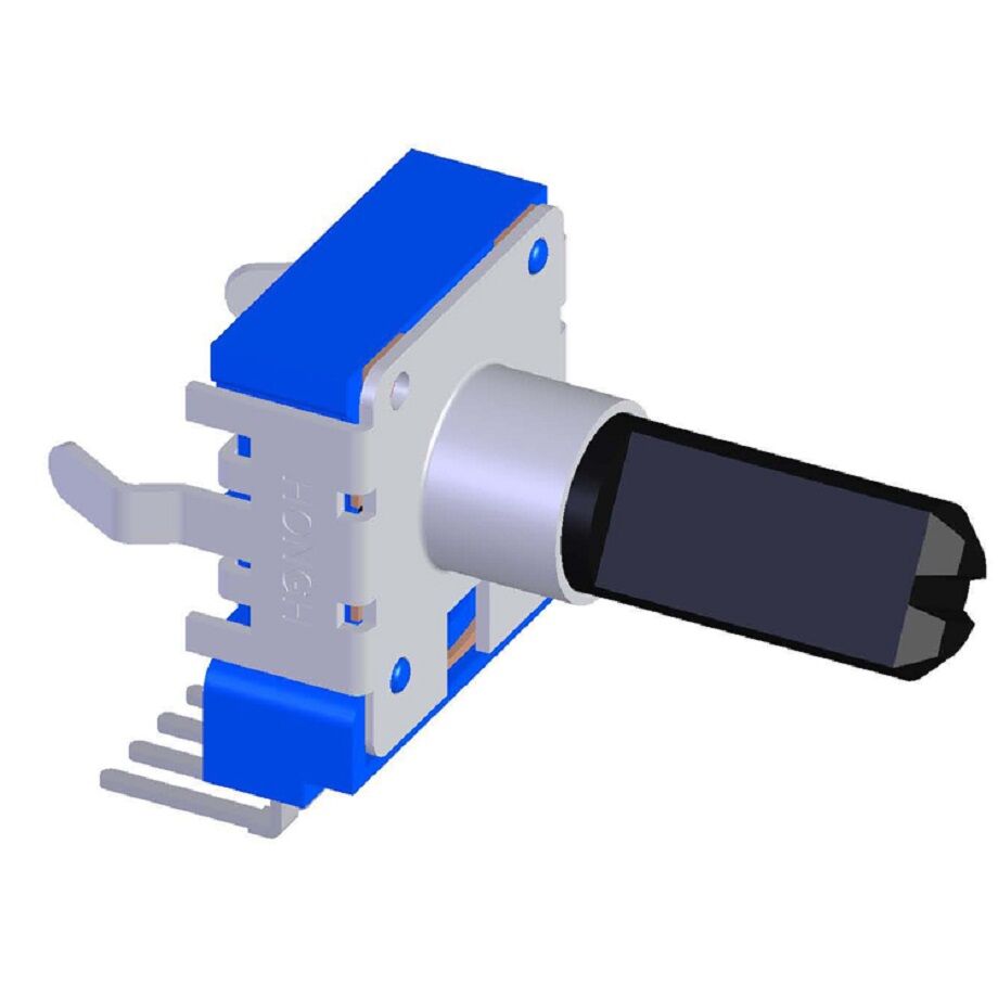 C Taper 16mm Dual Gang Solder-Lug Potentiometer