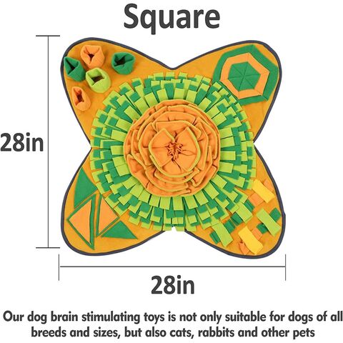 Snuffle Mat For Dogs Small, Puppy Chew Toys For Teething Dog Enrichment Toys  Interactive Dog Toys Dog Puzzle Toys Sniffle Treat Game