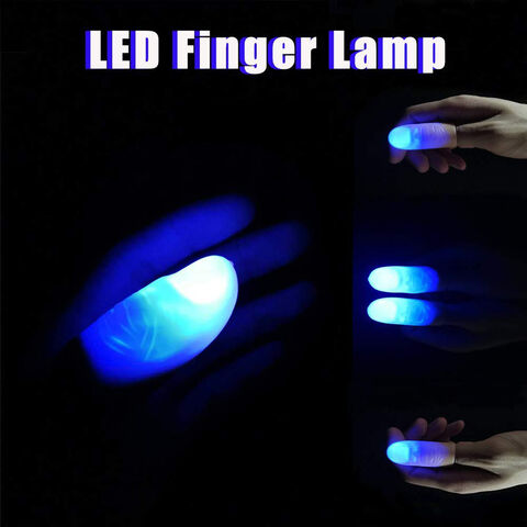 Buy Wholesale China Led Finger Lamps Fake Light Fingers Magic