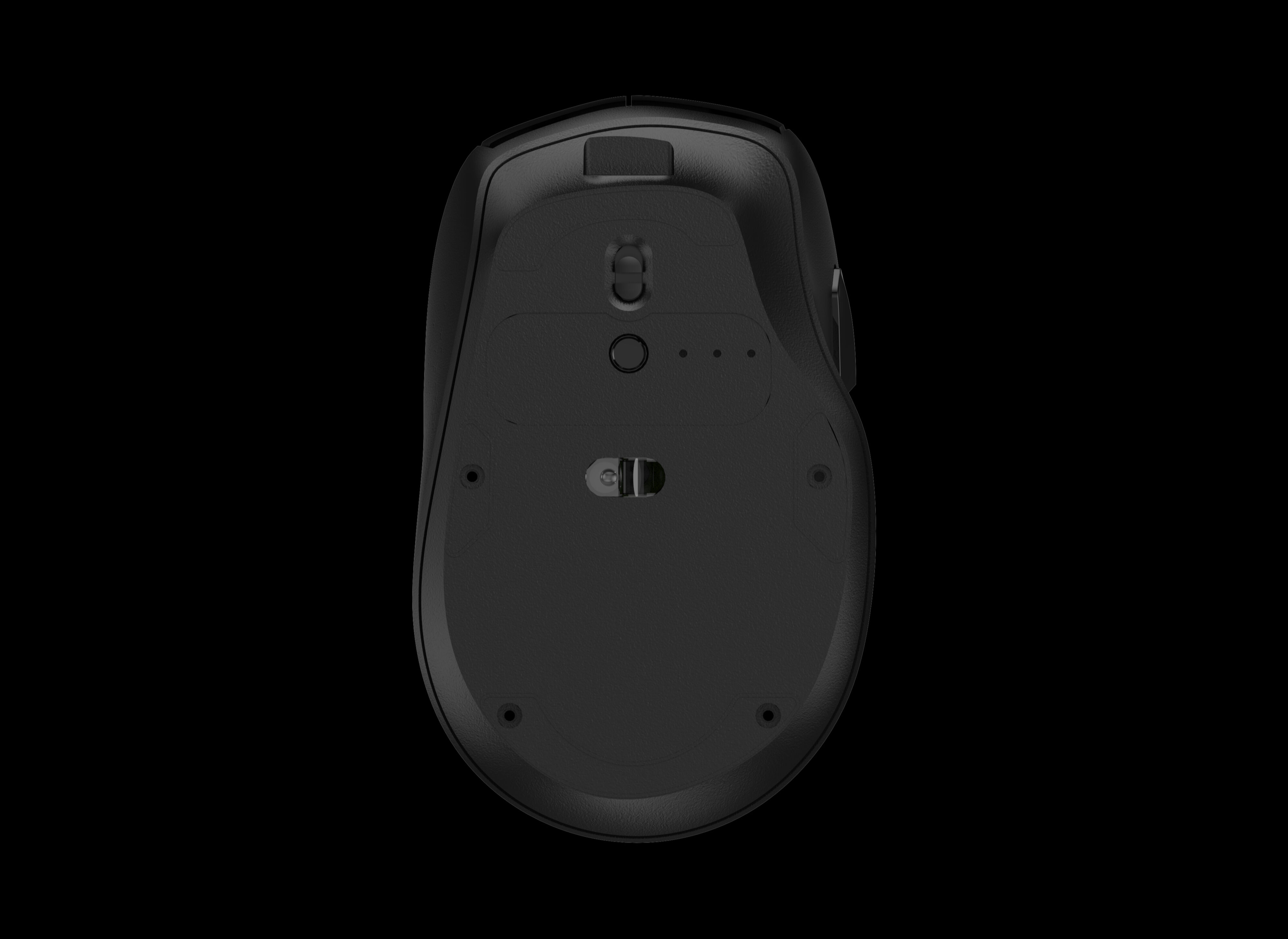 Three Click Mouse Oem Ergonomic 2.4g+bt Triple-mode Wireless Mouse With Silent Click ...
