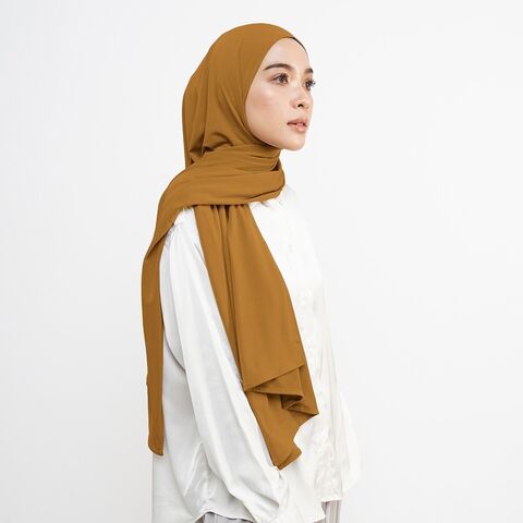 Foulard Hijab 100% Coton Jersey - 180x100cm, Doux, Confy, Pour Tous Styles, Qualité Supérieure