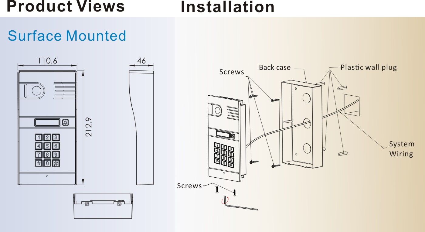 Interphone vidéo WiFi - Sonnette vidéo WiFi, 25 ans de fabrication de  produits de télécommunication 4G/5G